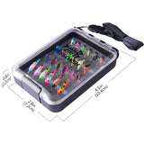 Ice Fishing Lure Kit Glowing Paint Jigs, 24pcs assorted crappie/panfish/perch jigs - Bassdash