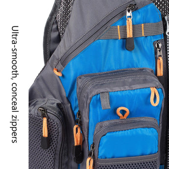 FV01 Classic Fishing Vest for Men Women - Bassdash