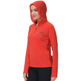Women’s UPF 50+ Long Sleeve Hoodie Half Zip Shirt - Bassdash