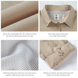 Women's UPF 50+ Long Sleeve Button Down Shirt FS21W - Bassdash