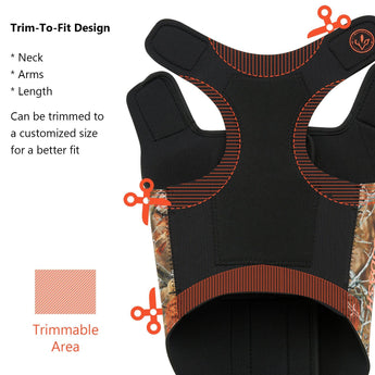 Dog Neoprene Hunting Vest FV10 - Bassdash