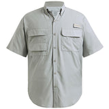 Men's UPF 50+ Short Sleeve Button Down - Bassdash