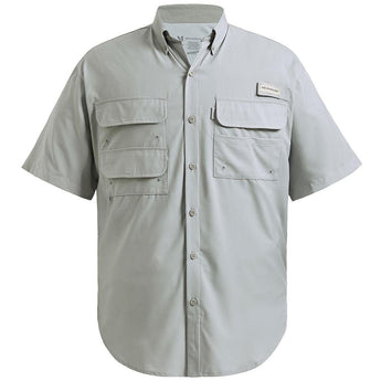 Men's UPF 50+ Short Sleeve Button Down - Bassdash