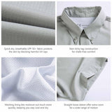 Men's UPF 50+ Short Sleeve Button Down - Bassdash