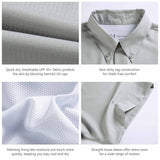 Men's UPF 50+ Short Sleeve Button Down - Bassdash