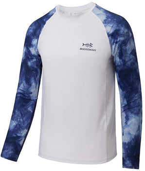 Youth UPF 50+ Camo Long Sleeve Fishing Shirt FS08Y - Bassdash