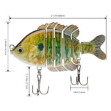 SwimPanfish Hard Swimbait 3.5in/0.85oz - Bassdash