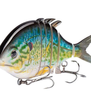 SwimPomfret Hard Swimbait with Built-in Steel Balls 3.9in/1.3oz - Bassdash