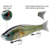 SwimShad Glide Baits Single-Jointed Hard Fishing Lure - Bassdash