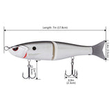 SwimShad Glide Baits Single-Jointed Hard Fishing Lure - Bassdash