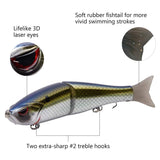 SwimShad Glide Baits Single-Jointed Hard Fishing Lure - Bassdash