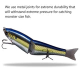 SwimShad Glide Baits Single-Jointed Hard Fishing Lure - Bassdash