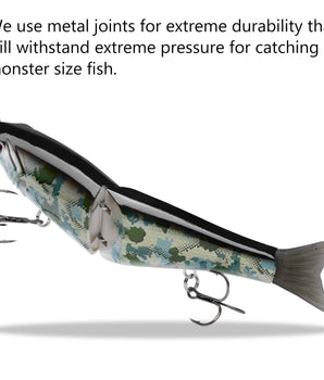 SwimShad Glide Baits Single-Jointed Hard Fishing Lure New Color