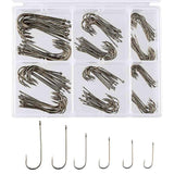 180 Pcs Aberdeen Hooks in Assorted Sizes - Bassdash