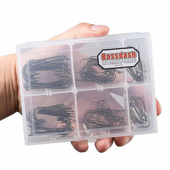 180 Pcs Aberdeen Hooks in Assorted Sizes - Bassdash