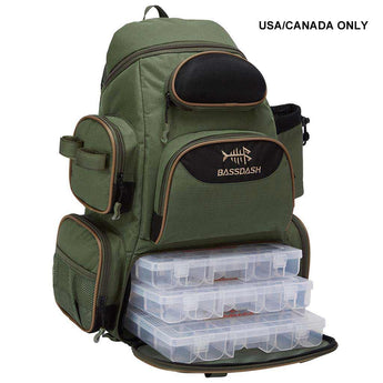 Water Resistant Tackle Backpack [3600] Tactical Bag - Bassdash