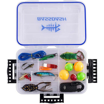 Waterproof 3600/3700 Utility Fishing Tackle Box - Bassdash
