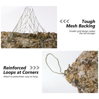 hunting blind camouflage netting with backing netting - Bassdash