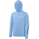 Men’s UPF 50+ Sun Long Sleeve Fishing Hoodie FS03M - Bassdash