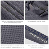 Men’s UPF 50+ Sun Long Sleeve Fishing Hoodie FS03M - Bassdash