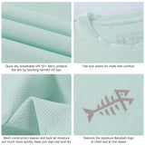 4xl fishing shirts Pastel Teal