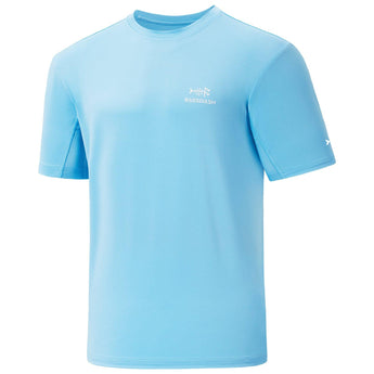 short sleeve uv shirts sky blue