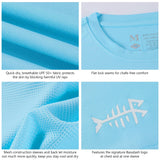 short sleeve uv shirts sky blue