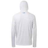 Men’s UPF 50+ Long Sleeve Fishing Hoodie with UV Neck Gaiter FS06M - Bassdash