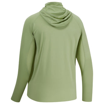Men’s UPF 50+ Long Sleeve Fishing Hoodie with UV Neck Gaiter FS06M - Bassdash