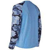 Men's UPF 50+ Camo Long Sleeve Fishing Shirt FS08M - Bassdash