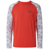 Men's UPF 50+ Camo Long Sleeve Fishing Shirt FS08M - Bassdash