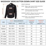 Men's UPF 50+ Long Sleeve Fishing Button Down Shirt FS21M - Bassdash