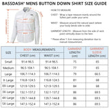 Men's UPF 50+ Long Sleeve Fishing Button Down Shirt FS21M - Bassdash