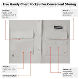 Women's UPF 50+ Long Sleeve Button Down Shirt FS21W - Bassdash