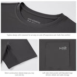 Men's UPF 50+ Short Sleeve Pocket T-Shirt FS26M - Bassdash