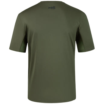 Men's UPF 50+ Short Sleeve Pocket T-Shirt FS26M - Bassdash