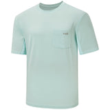 Men's UPF 50+ Short Sleeve Pocket T-Shirt FS26M - Bassdash