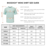 Men's UPF 50+ Short Sleeve Pocket T-Shirt FS26M - Bassdash