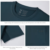 Men's UPF 50+ Short Sleeve Pocket T-Shirt FS26M - Bassdash