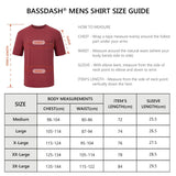 Men's UPF 50+ Short Sleeve Pocket T-Shirt FS26M - Bassdash