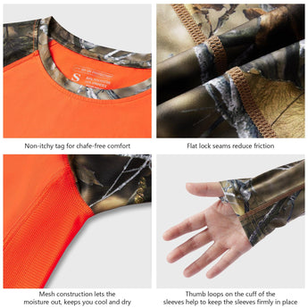 Women's Hunting Camo Long Sleeve UV Shirts FS13W - Bassdash