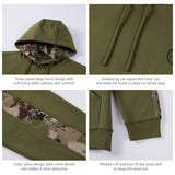 Men's Hunting Fleece Hoodie Pullover FS29M - Bassdash