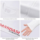 Men's UPF 50+ Long Sleeve UV Sun Shirts FS31M - Bassdash