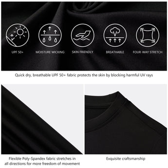 Women's UPF 50+ Short Sleeve T-Shirts - Bassdash