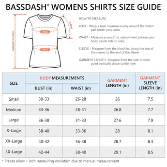 Women's UPF 50+ Short Sleeve T-Shirts - Bassdash