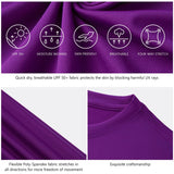 Women's UPF 50+ Short Sleeve T-Shirts - Bassdash