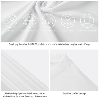 Women's UPF 50+ Short Sleeve T-Shirts - Bassdash