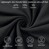 Men's UPF 50+ Cotton Blend Long Sleeve T-Shirts - Bassdash