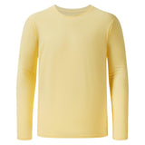 Men's UPF 50+ Cotton Blend Long Sleeve T-Shirts - Bassdash