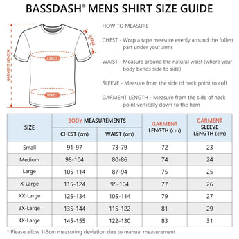 Men's UPF 50+ Cotton Blend Short Sleeve T-Shirts - Bassdash